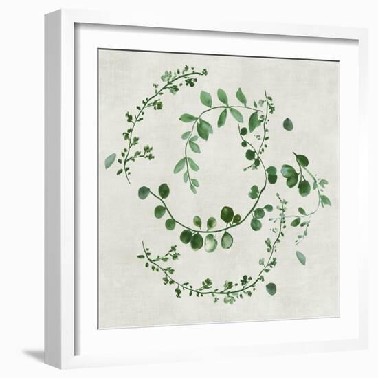 Green Vines II-Asia Jensen-Framed Art Print