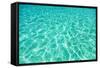 Green Water Background, Elafonisi Beach, Crete, Greece-beerkoff-Framed Stretched Canvas