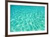 Green Water Background, Elafonisi Beach, Crete, Greece-beerkoff-Framed Photographic Print