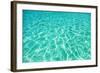 Green Water Background, Elafonisi Beach, Crete, Greece-beerkoff-Framed Photographic Print