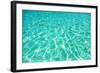 Green Water Background, Elafonisi Beach, Crete, Greece-beerkoff-Framed Photographic Print