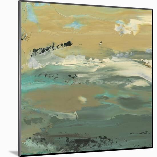 Green Water's Edge I-Alicia Ludwig-Mounted Art Print