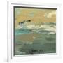 Green Water's Edge I-Alicia Ludwig-Framed Premium Giclee Print