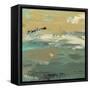 Green Water's Edge I-Alicia Ludwig-Framed Stretched Canvas