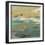 Green Water's Edge I-Alicia Ludwig-Framed Art Print