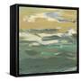 Green Water's Edge II-Alicia Ludwig-Framed Stretched Canvas