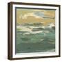 Green Water's Edge II-Alicia Ludwig-Framed Art Print