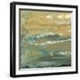 Green Water's Edge III-Alicia Ludwig-Framed Art Print