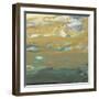 Green Water's Edge IV-Alicia Ludwig-Framed Art Print