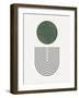 Green Watercolor Balance-THE MIUUS STUDIO-Framed Photographic Print