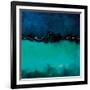 Green Wave-Mark Lawrence-Framed Giclee Print