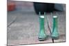 Green Wellies-Clive Nolan-Mounted Photographic Print