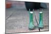 Green Wellies-Clive Nolan-Mounted Photographic Print