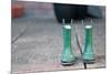 Green Wellies-Clive Nolan-Mounted Photographic Print