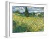 Green Wheat Field with Cypress-Vincent van Gogh-Framed Giclee Print