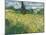 Green Wheat Field with Cypress-Vincent van Gogh-Mounted Giclee Print