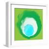 Green White Aqua-Irena Orlov-Framed Art Print