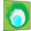 Green White Aqua-Irena Orlov-Mounted Art Print