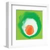 Green White Orange Elements-Irena Orlov-Framed Art Print