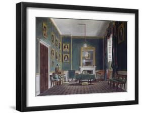 Green Withdrawing Room-null-Framed Giclee Print