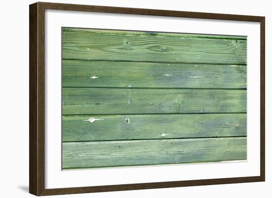 Green Wood Texture-rtsubin-Framed Photographic Print