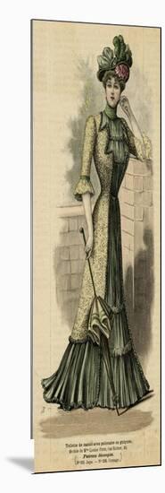 Green, Yellow Dress 1899-null-Mounted Art Print