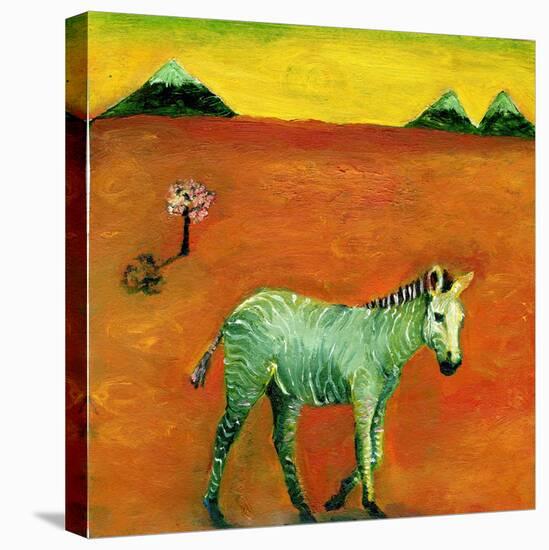 Green Zebra and Cherry Tree, 2005-Gigi Sudbury-Stretched Canvas