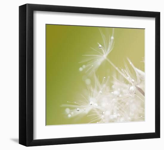 Green-null-Framed Art Print