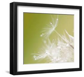 Green-null-Framed Art Print