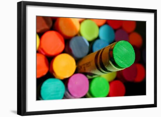 Green-Tootles-Framed Art Print