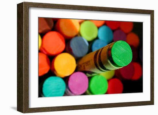 Green-Tootles-Framed Art Print