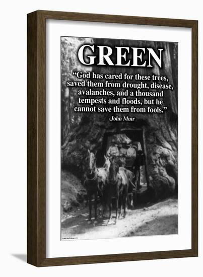 Green-Wilbur Pierce-Framed Art Print