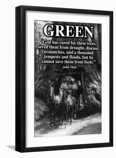 Green-Wilbur Pierce-Framed Art Print