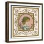 Greenaway Card of 2-Kate Greenaway-Framed Art Print