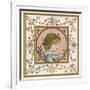 Greenaway Card of 2-Kate Greenaway-Framed Art Print