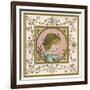 Greenaway Card of 2-Kate Greenaway-Framed Art Print