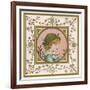 Greenaway Card of 2-Kate Greenaway-Framed Art Print