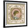 Greenaway Card of 2-Kate Greenaway-Framed Art Print