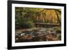 Greenbrier Bridge With Stream Watercolor-Galloimages Online-Framed Photographic Print