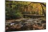 Greenbrier Bridge With Stream Watercolor-Galloimages Online-Mounted Photographic Print