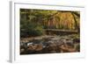 Greenbrier Bridge With Stream Watercolor-Galloimages Online-Framed Photographic Print