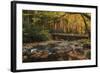 Greenbrier Bridge With Stream Watercolor-Galloimages Online-Framed Photographic Print