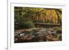 Greenbrier Bridge With Stream Watercolor-Galloimages Online-Framed Photographic Print