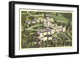 Greenbrier Hotel, White Sulphur Springs, West Virginia-null-Framed Art Print