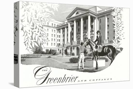 Greenbrier Resort, White Sulphur Springs-null-Stretched Canvas