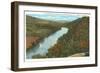 Greenbrier River, White Sulphur Springs, West Virginia-null-Framed Art Print