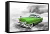 Greencar-Ata Alishahi-Framed Stretched Canvas