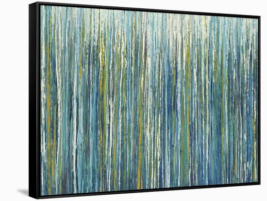 Greencicles-Liz Jardine-Framed Stretched Canvas