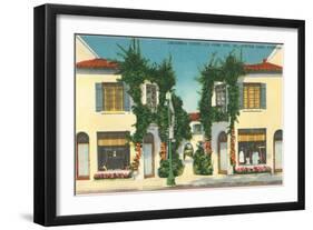 Greeneda Court, Winter Park-null-Framed Art Print