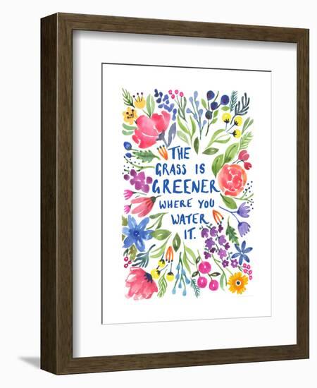 Greener Grass-Elizabeth Rider-Framed Giclee Print